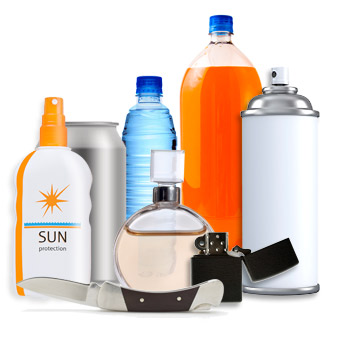 Liquids, banned and restricted items
