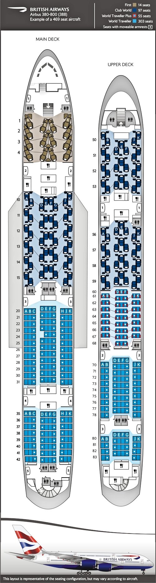 View Single Post - BA Airbus A380: Which are the best seats? Master  discussion thread - FlyerTalk Forums