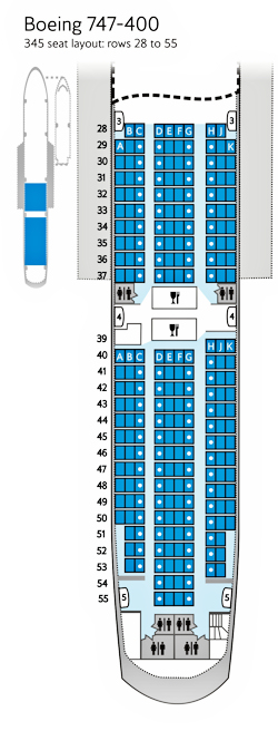 ba 747 seat map World Traveller Seat Maps Information British Airways